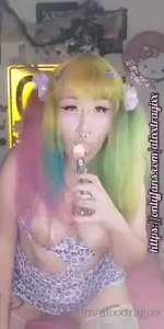 Spit and ahegao faces while i suck amp lick on my toy for you