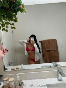 My wardrobe is all bikinis