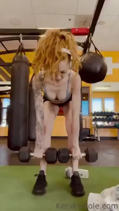 Boobies and workouts 