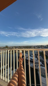 If you know me you know i need to soak up some sun first thing in the