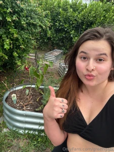 Me cause its saturday and i can spend all day relaxing in my garden