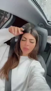 I think you re used to seeing me dancing in the car to be honest i ve