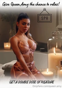 My sweet your queen amy is tired she needs a retreat to rest well and