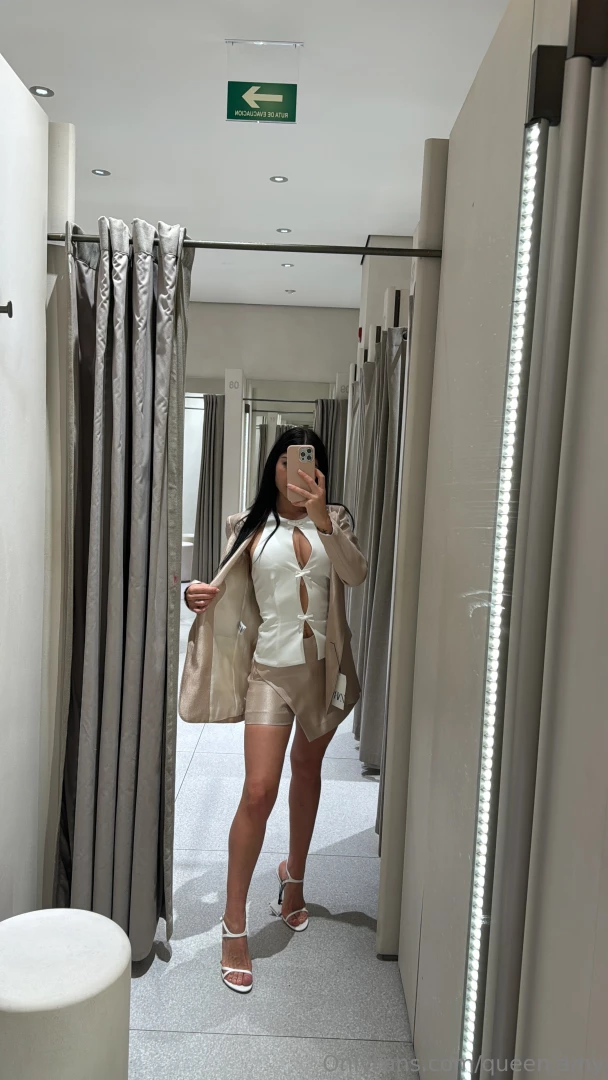 Mistress is trying on a new look 