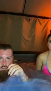 Naked hot tub interview with jasnyx