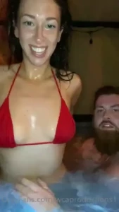 Fucking jackie ohh after our hot tub interview
