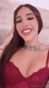 Red lingerie drives me crazy