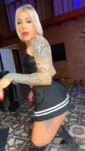 Cheerleader bri will always support you on all sexy activities you