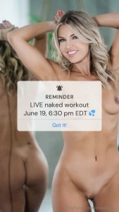 Join me live tomorrow over on my vip page only 3 99 to join onlyfans