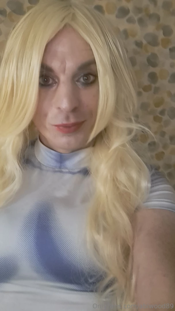 Got a new blonde wig just for a bit of fun here and there as not been 