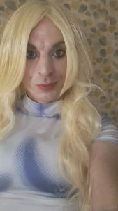 Got a new blonde wig just for a bit of fun here and there as not been