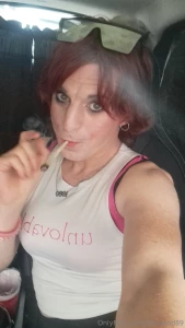 Saturday afternoon i relaxed in my car getting ready for the night out part 3