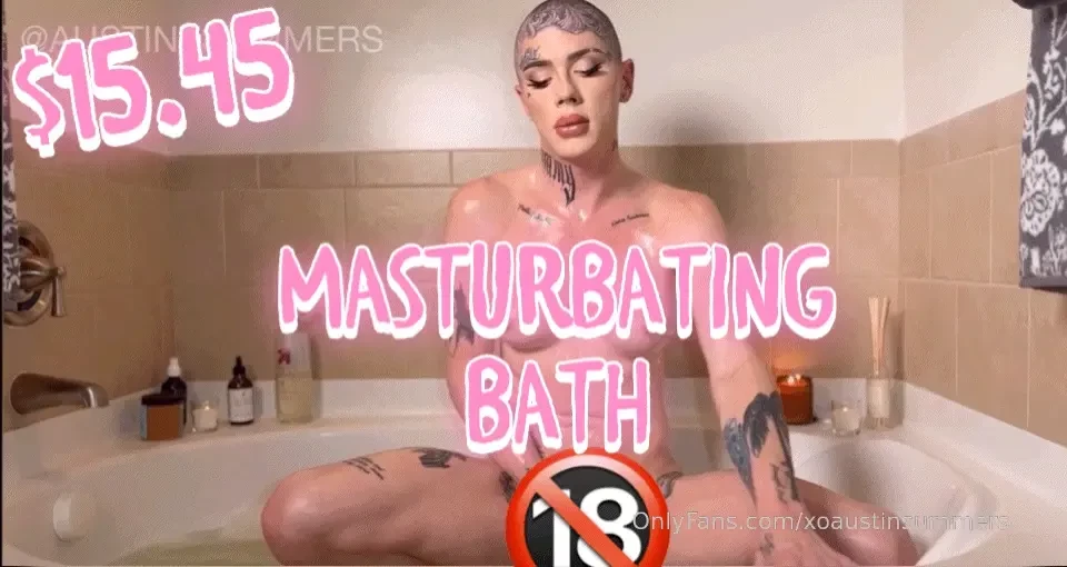 Masturabting in the bath just for you whip out you cock an masturbate 