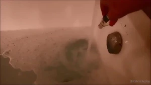 Soaking tub 480p 4 15 minutes - after a cold winter s day outside i