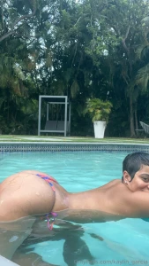 Poolside fuck part 1