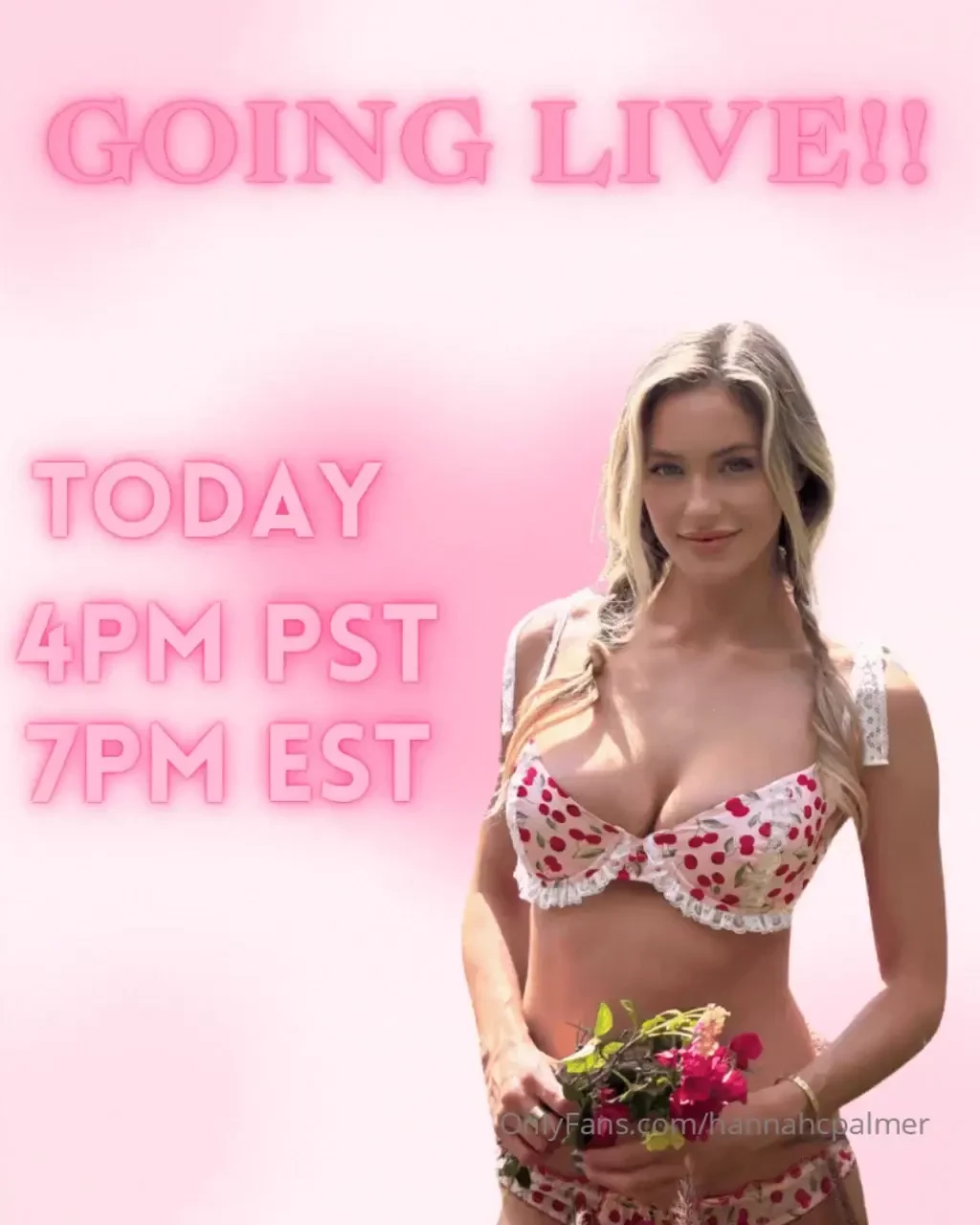 Surprise i m going live today 