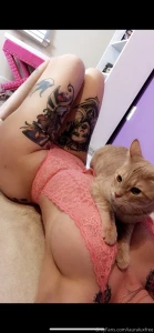 Trying to take nudes when you have cats