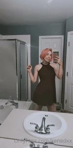 My favorite pass time is playing dress up in my bathroom in clothes i part 3