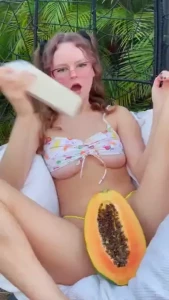 Just playing with my food