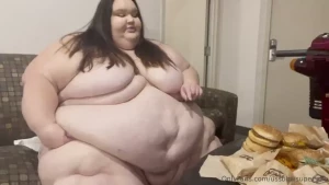 Massive a amp w stuffing the sweet potato fries and burgers always