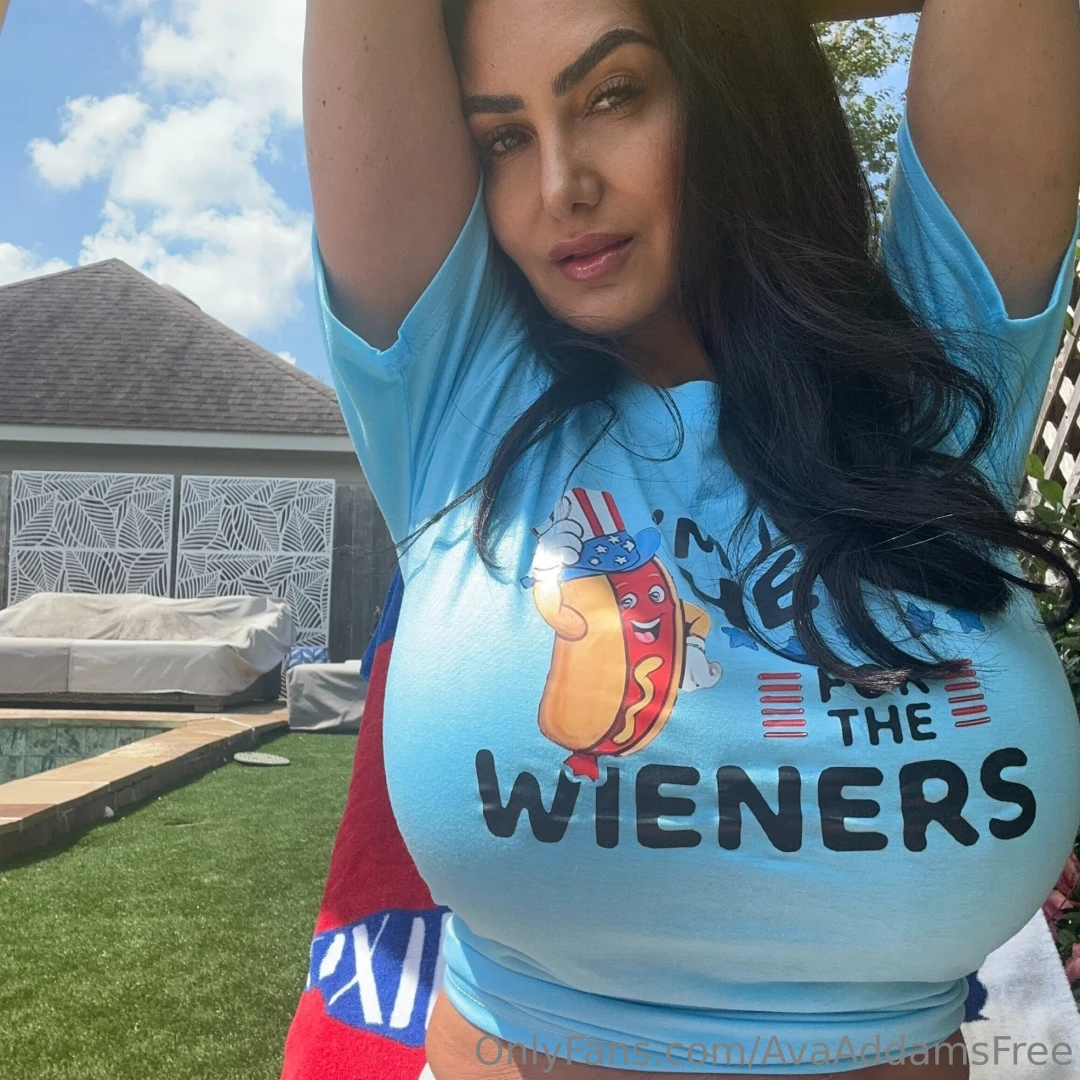 Happy 4th of july cum celebrate with me on my vip page avaaddams part 1 