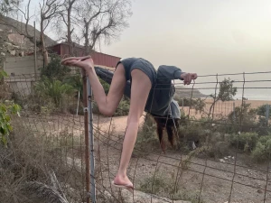 Trying to get away from your boner haha