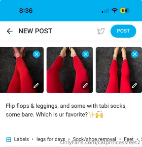 Flip flops amp leggings sweatpants and some with tabi socks some bare part 2