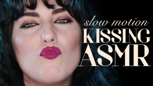 Slow motion kissing asmr in this soft luscious video fall under my part 1