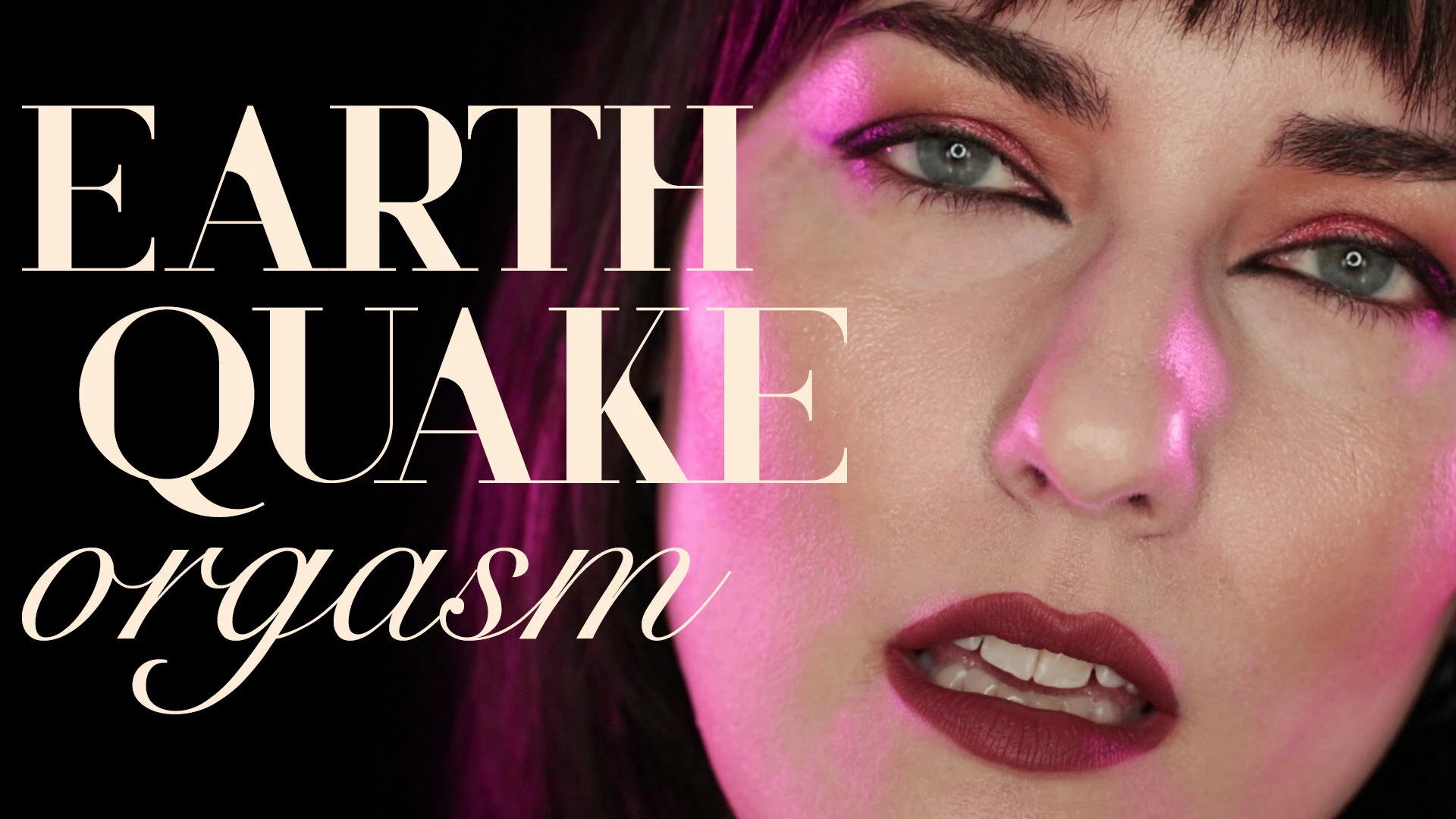 Earthquake orgasm come join me as an earthquake rumbles through part 1 