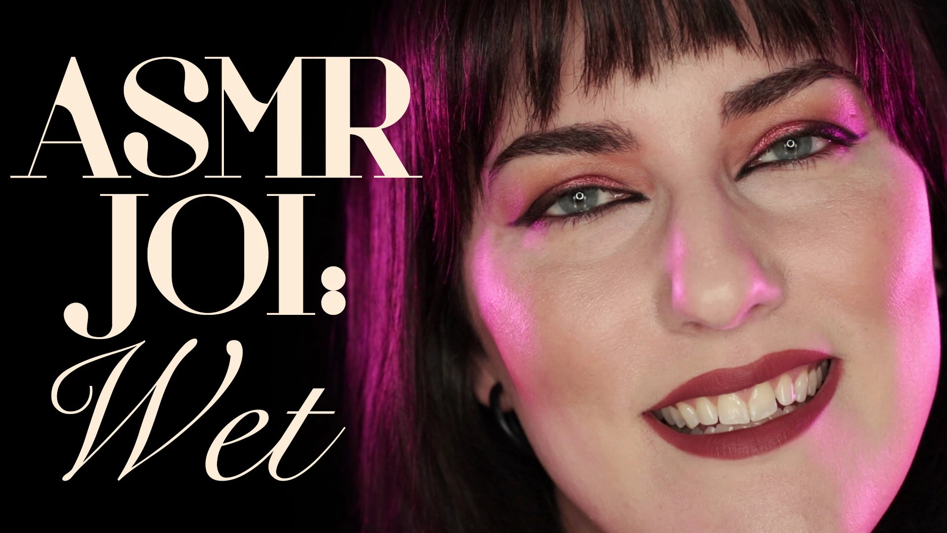 Asmr joi wet what does the word wet conjure up in your mind do you see part 1 