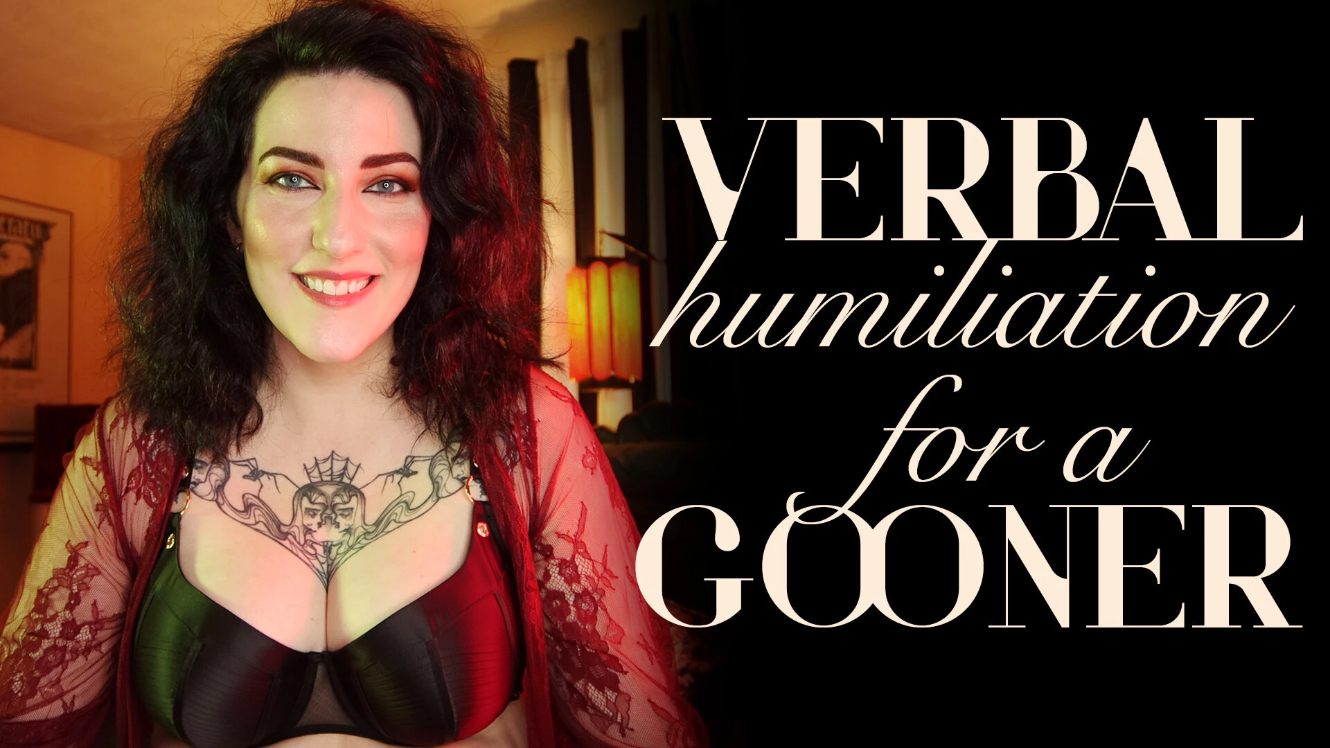 Verbal humiliation for a gooner fall under my spell in this 