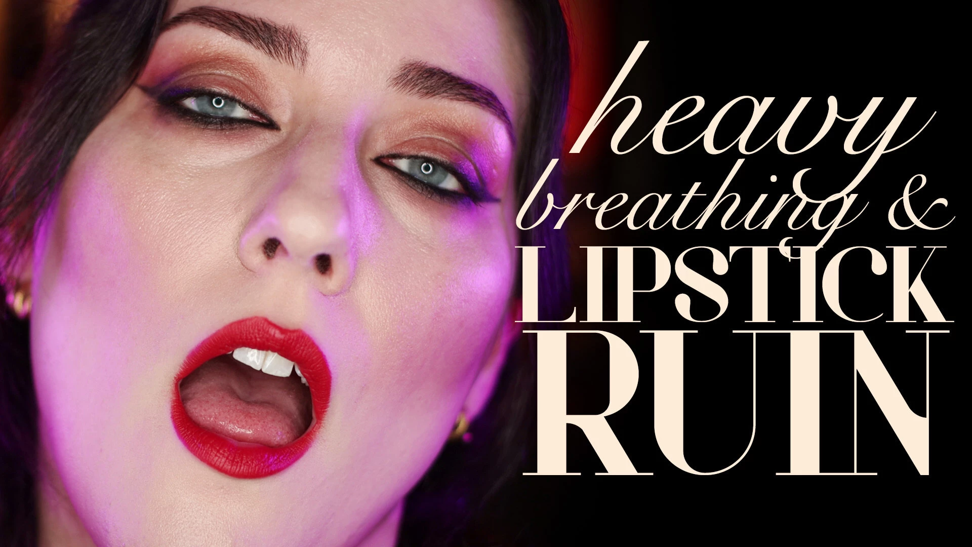 Onlyfans exclusive early release heavy breathing amp lipstick ruin 