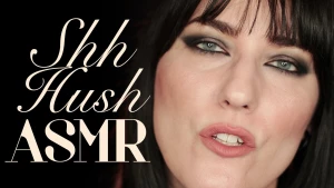 Shh hush binaural asmr let me relax you as i repeat shh and hush over