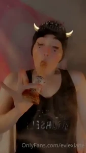 Titties out for procrastination smoking gfe nerd lol