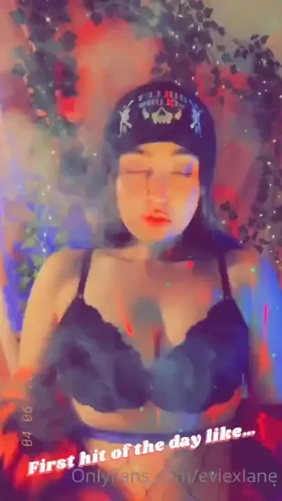 First hit of the day 