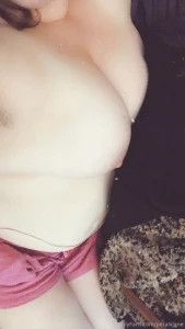 Laying here taking nudes while my fwb plays dbz cards in the living