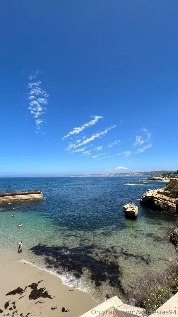 Visitando cositas de san diego california la jolla sea wall un buena part 5 