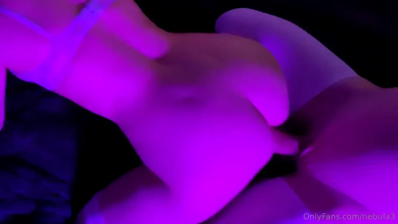 A little stretching session for aura_yummy as she s trying to get 