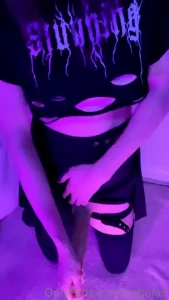 Thoughts on the goth look does it suit me more of this did a little