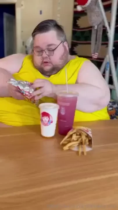 Today on vanillahobbit-eats wendy s krusty krabby patty honestly it 