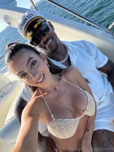 One hot fuckin day on a boat