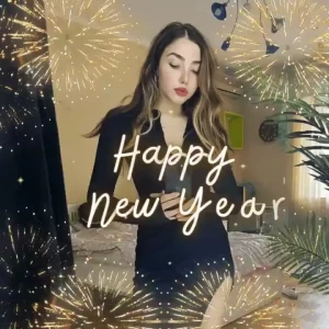 Happy new year my favorites may your next year be filled with moments