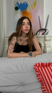 This is me sitting and waiting for santa claus with my presents have