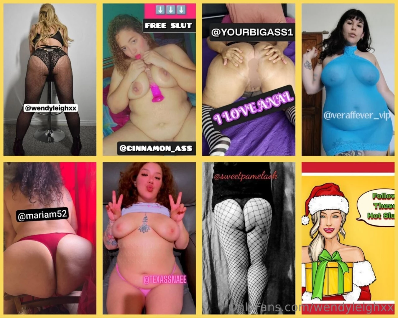 S s s s 6h wendyleighxx cinnamon_ass yourbigass1 veraffever_vip 