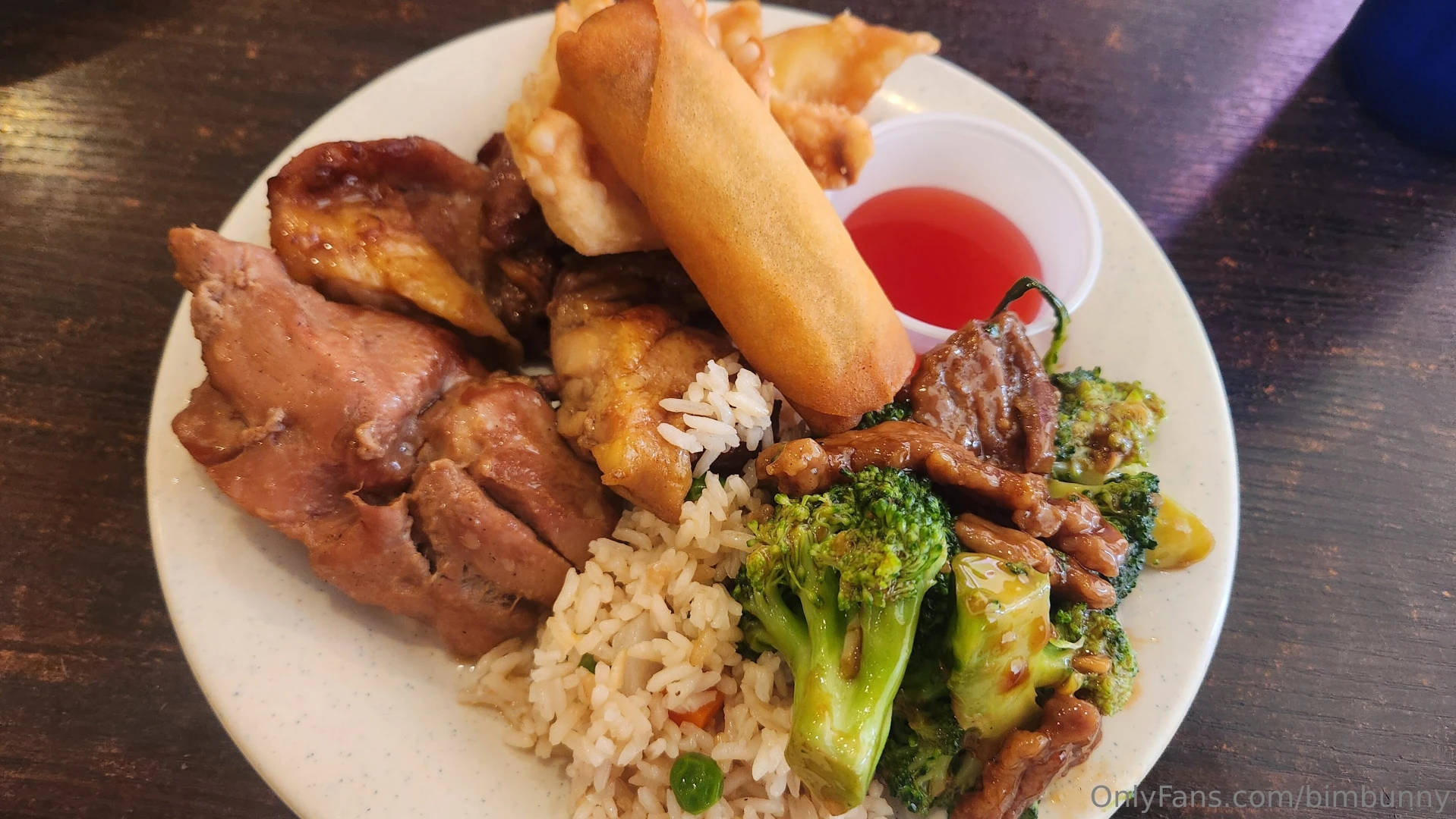 Went swimming for a couple hours and obviously had to go to an all you part 4 