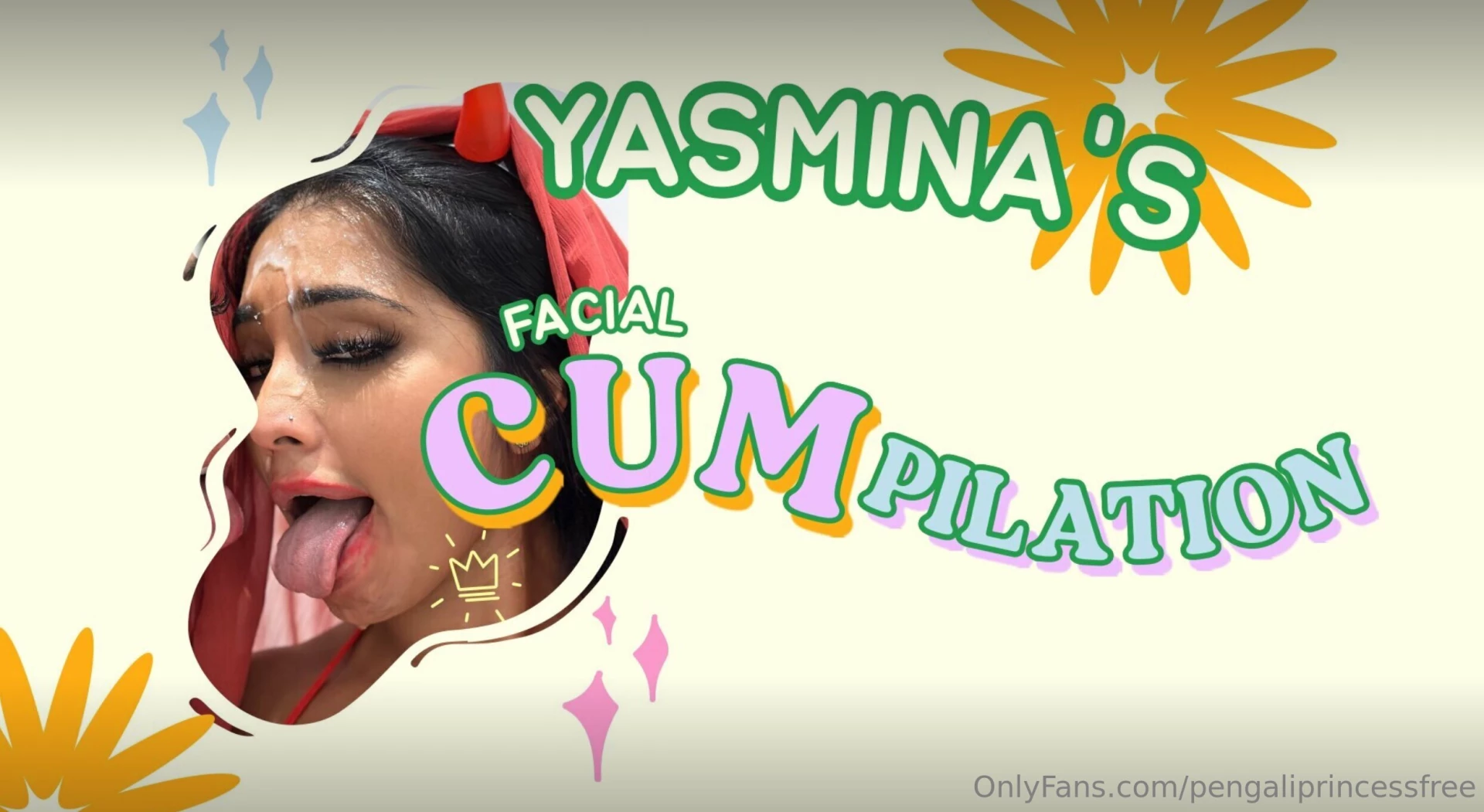 My first ever facial compilation watch a full minute of me getting hot 