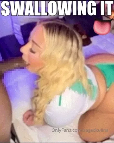 I love deep-throating a bbc the way it can barely fit in my mouth 