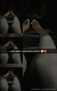 Who wants feet contents