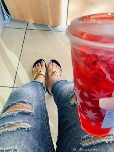 Pedicure time who s going to be a good boy for me and send for it 100