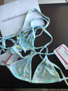 Heyy my bikini lover shack the sexy tini tiny bikini arrived